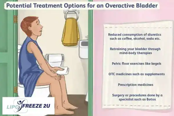 image of woman on toilet because of an overactive bladder Chesterfield