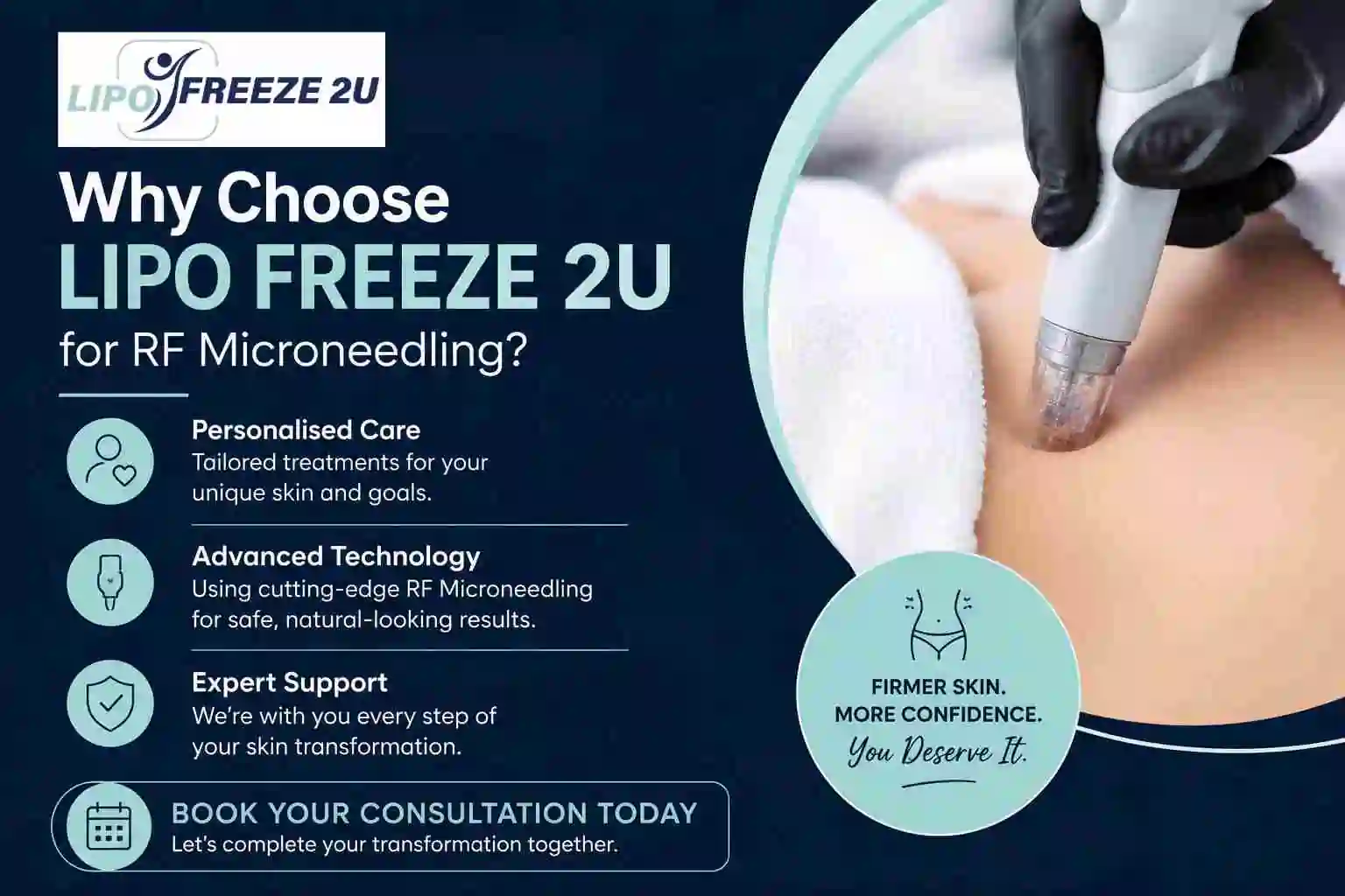 Why Choose LIPO FREEZE 2U for RF Microneedling Chesterfield?