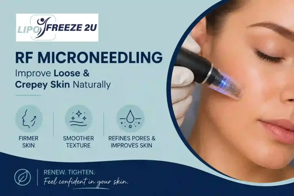 Can RF Microneedling Help Improve Loose and Crepey Skin Chesterfield?